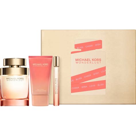 michael kors wonderluat|wonderlust Michael Kors gift set.